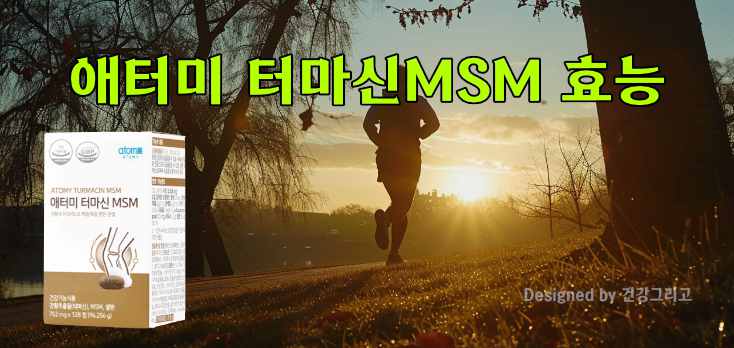 애터미 터마신 MSM 효과 부작용